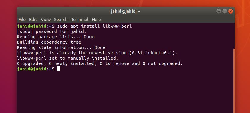 CSF en Linux perl