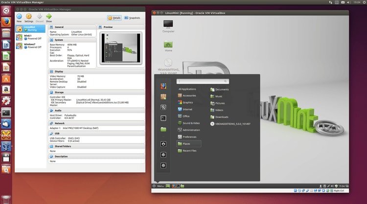 Linux Mint 17.1 en Ubuntu 14.04