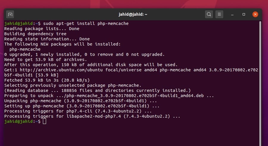 install php memcache windows