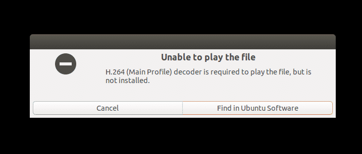 Error de códecs multimedia en Ubuntu Linux