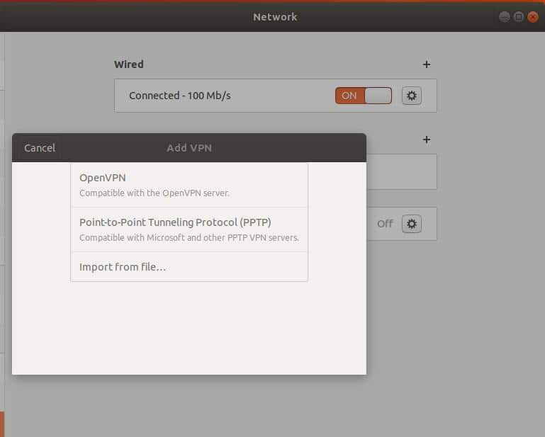 OpenVPN en Ubuntu Linux import1