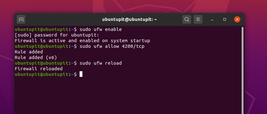 Cortafuegos UFW en Ubuntu