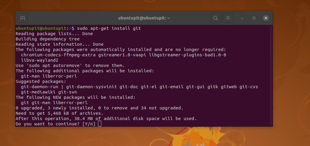 instalar GIT en Ubuntu Linux