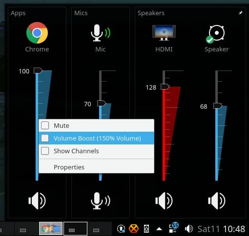 win7_volume_mixer - widgets de plasma de KDE