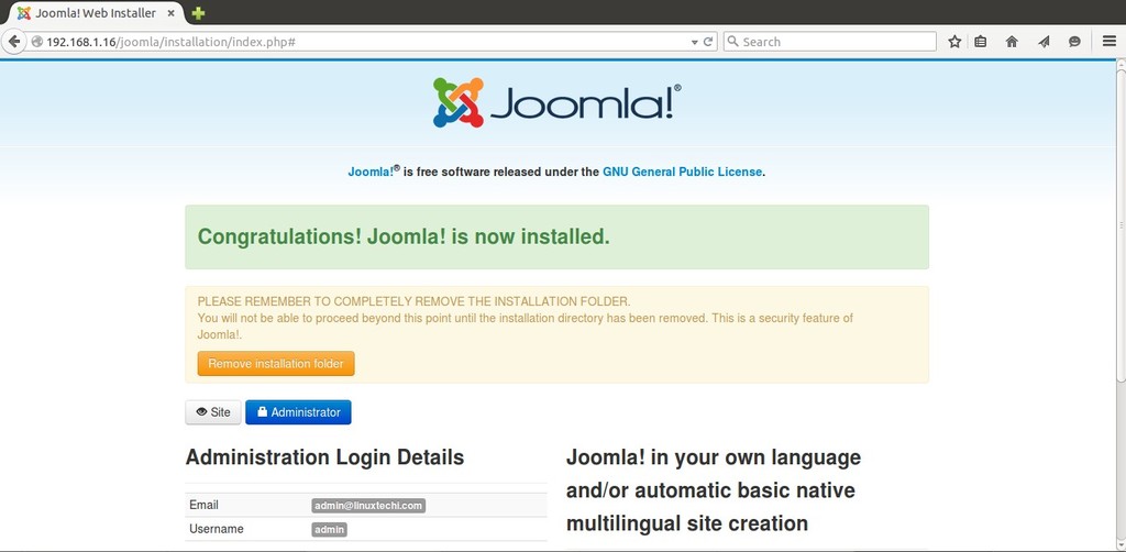 Joomla_Installation_complete_message