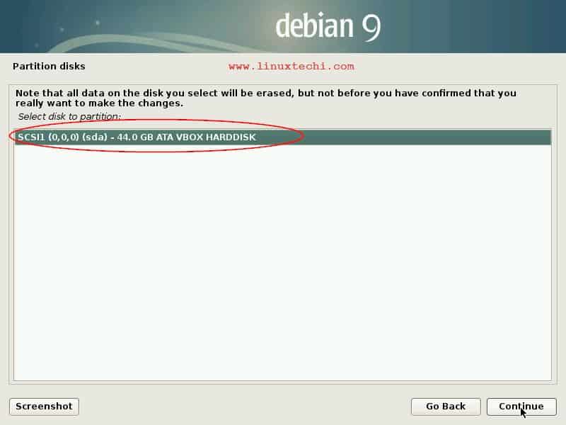 Disco-Debian9-Instalación