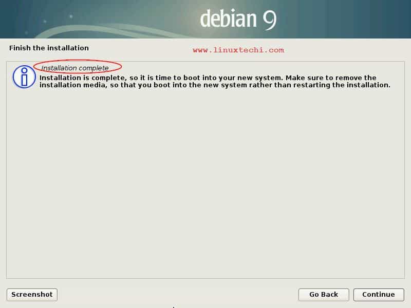 Instalación-completada-Debian9