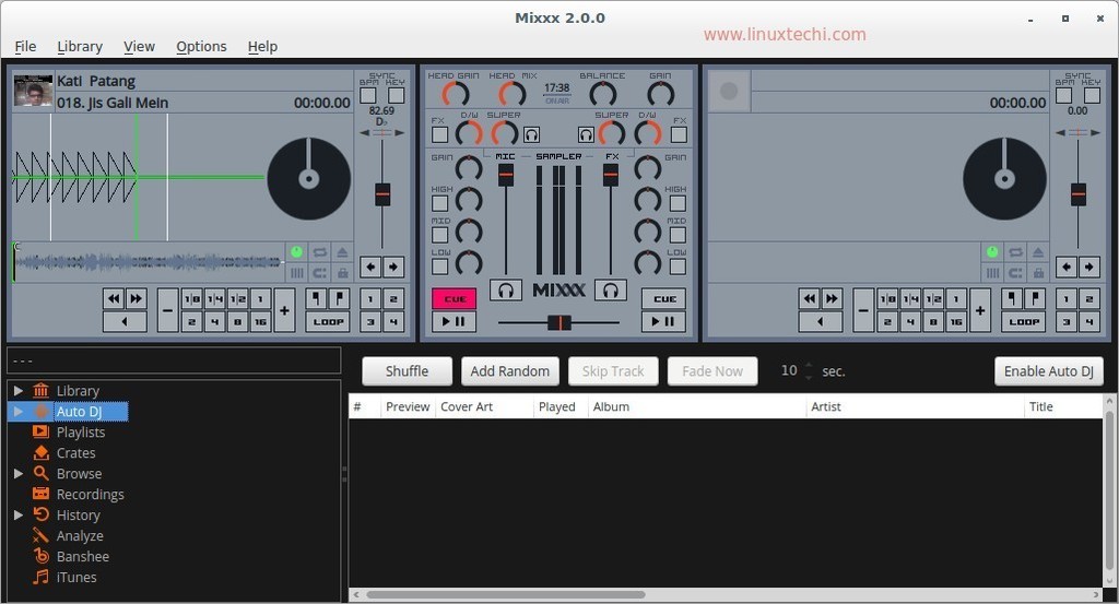 Mixxx-DJ-software-Linux-Desktop