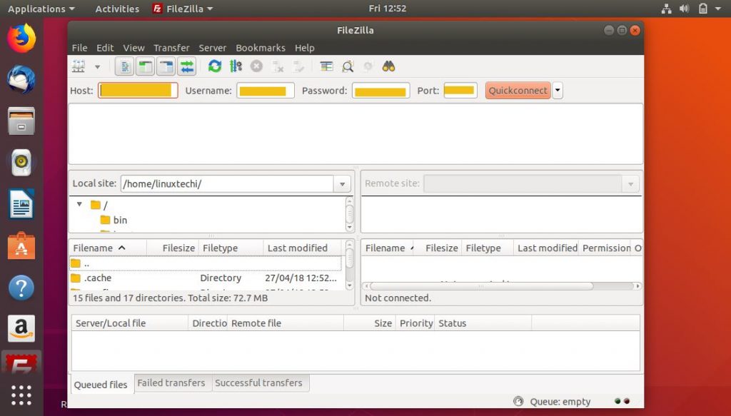 FileZilla-Ubuntu18-04