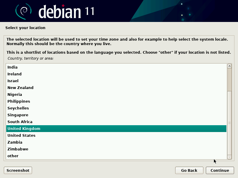 Ubicación-Selección-Durante-Debian11-Instalación