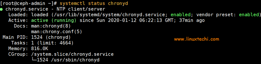 chronyd-service-status-linux-servidor