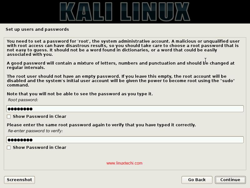 Establecer-Root-Password-KaliLinux-Instalación