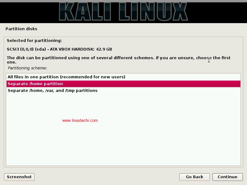 Separate-Partitions-Kalilinux-installation