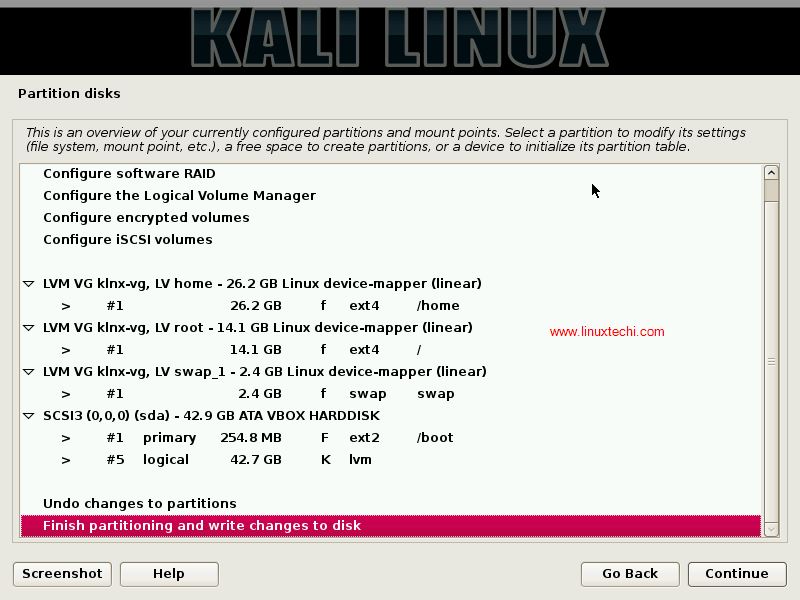 Terminar-particionar-escribir-cambios-KaliLinux