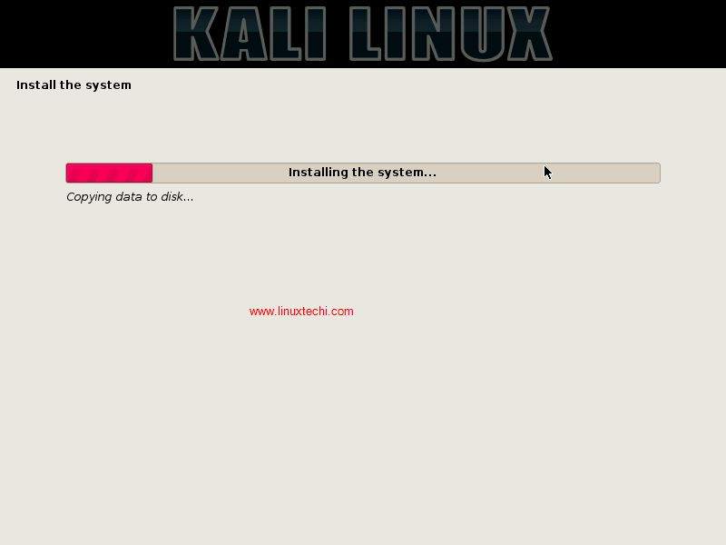 KaliLinux-Instalación-Progreso