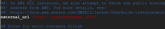 URL externa-Gitlab-CE-Debian10