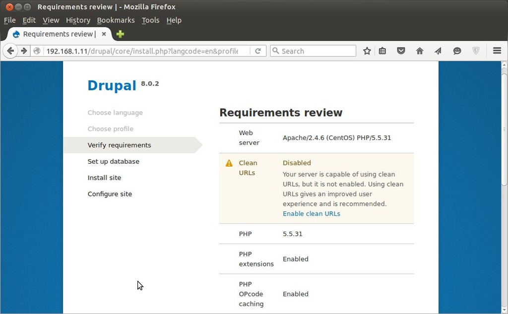 Drupal-instalación-requisitos-revisión