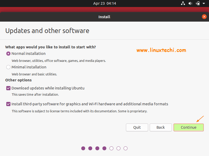 Instalar-Actualizaciones-software de terceros-Ubuntu20-04-Instalación