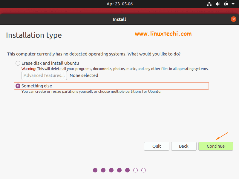 Elegir-Algo-Más-Opción-Ubuntu20.04-Instalación
