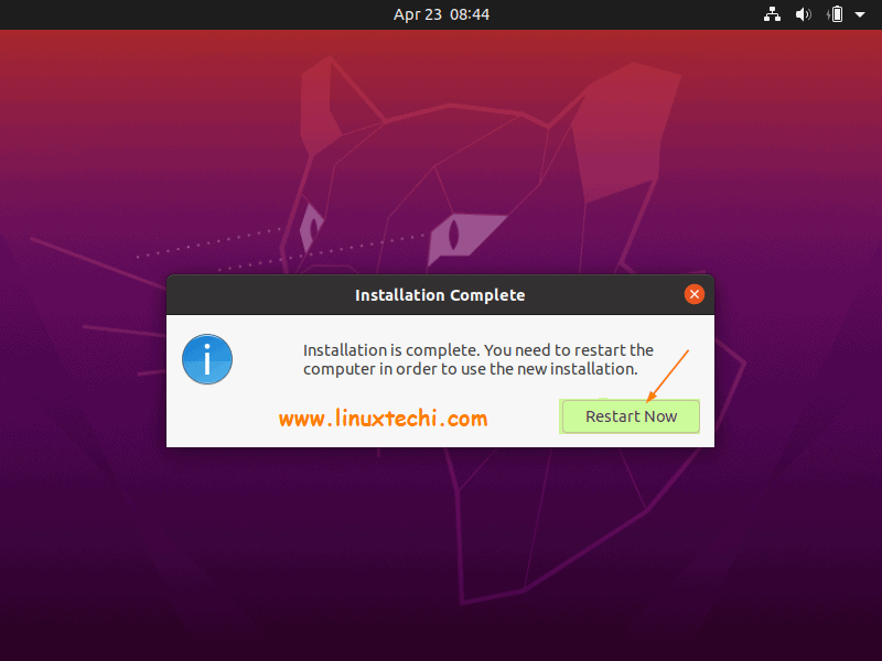Reiniciar-Ubuntu20-04-después de la instalación