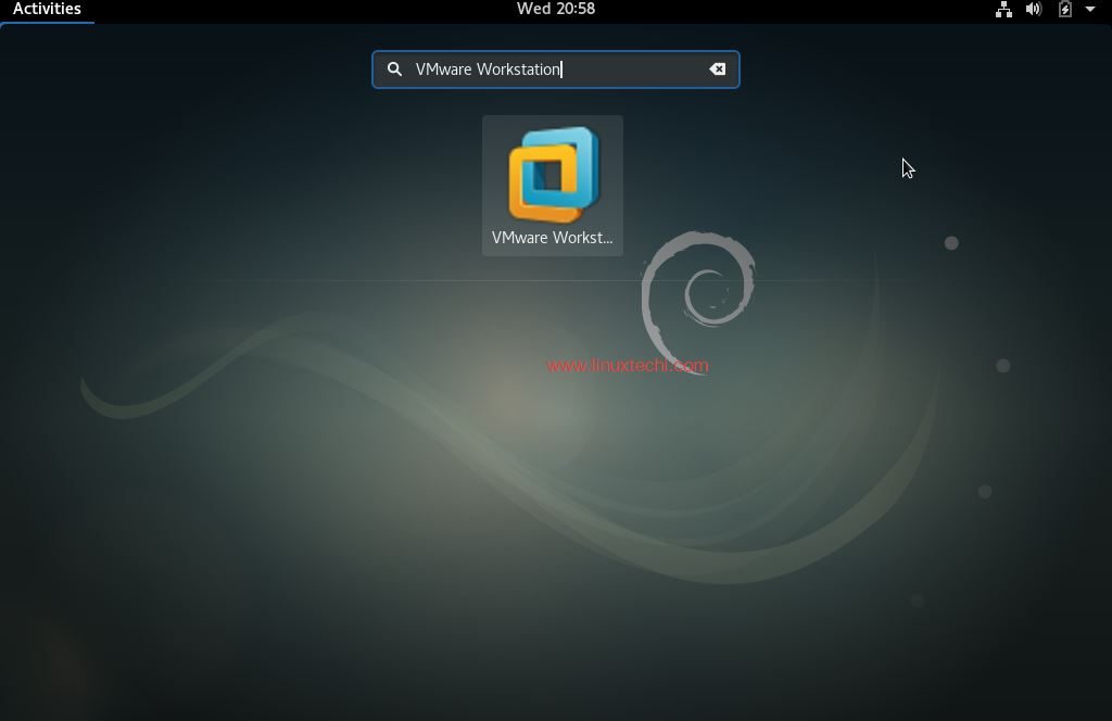 Acceso-VMware-Workstation14-Debian9