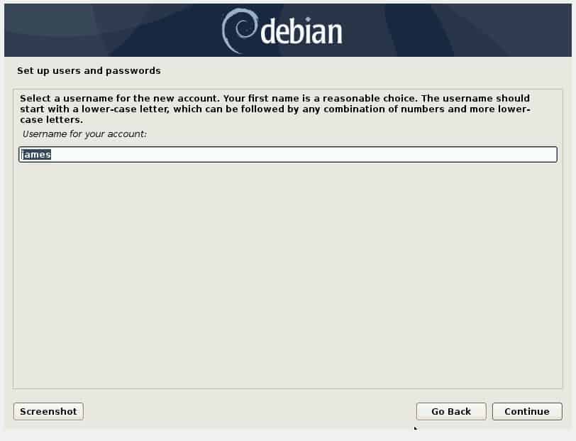Especificar-nombre de usuario-Debian10
