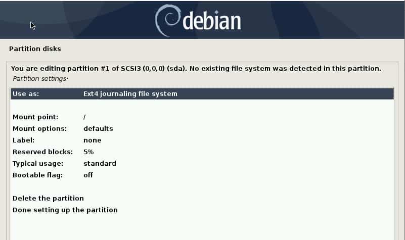 Select-Ext4-Journaling-system-debain10