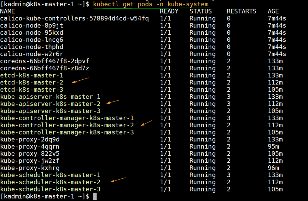 Kubernetes-infra-pods