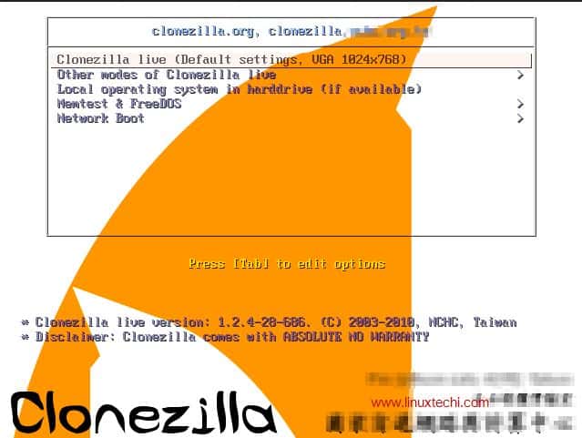 Clonezilla-OpenSource-Backup-Herramienta