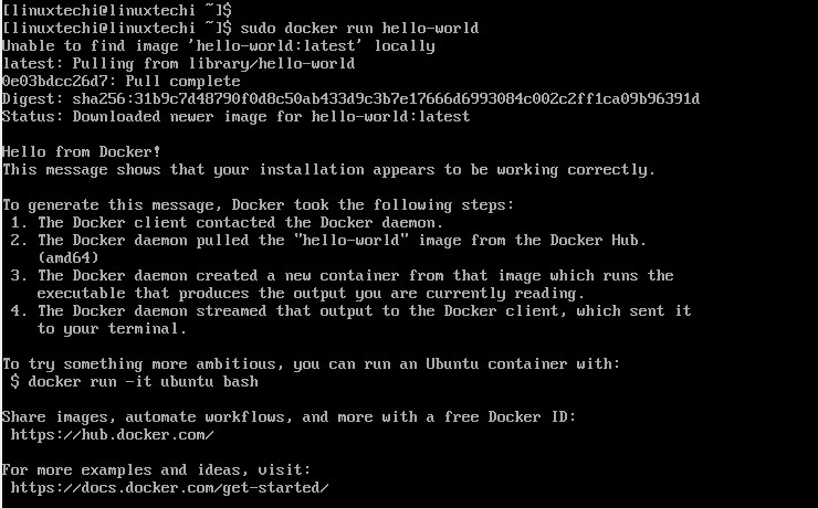 docker-run-hola-mundo-archlinux