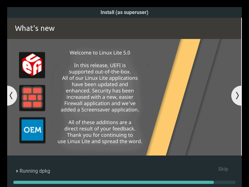 Instalación-Progreso-Linux-Lite-5-Instalación