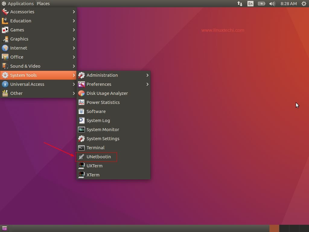 Acceso-UNetbootin-Ubuntu