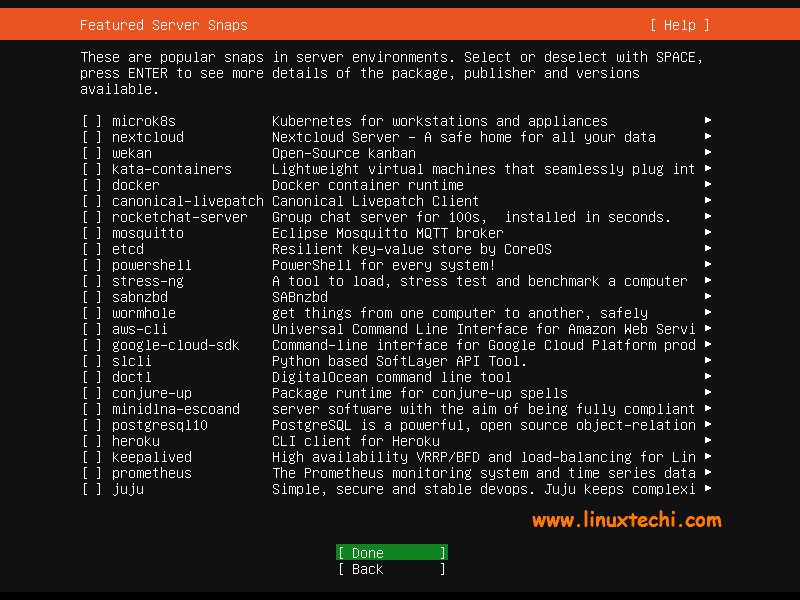 Snap-Ubuntu-servidor-20-04