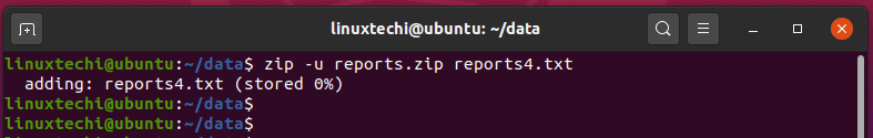 agregar-archivo-existente-zip-archive-linux