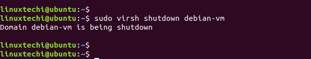 Virsh-Shutdown-KVM-VM-Ubuntu