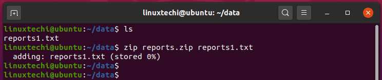 zip-archivo-único-linux
