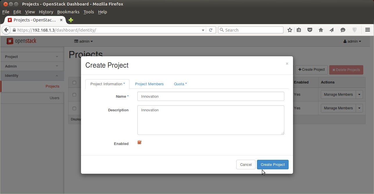 Crear-Proyectos-OpenStack-Dashboard