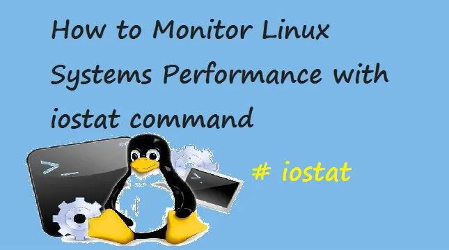 Linux-iostat-comando